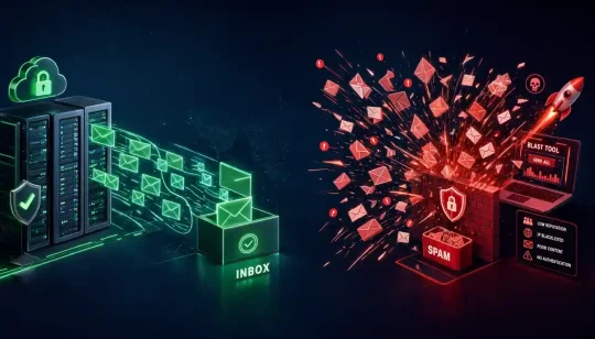 In-House Sending Infrastructure vs. Third-Party Blast Tools: Why It Matters for Deliverability
